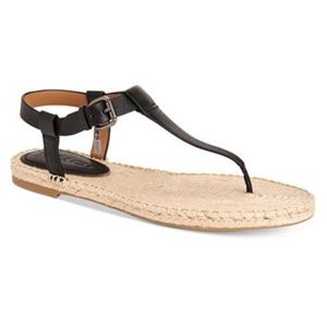 Coach Breeze Espadrille Thong Sandals 8